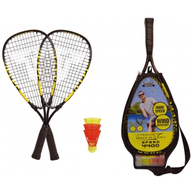 Talbot Torro Speedbadminton Set Speed 4400 (2xRackets 165g,3xBalls,1xBag)